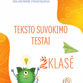 Komplektas 2 klasei. ŽODŽIUS SKAITAU - RAŠINĮ RAŠAU! TEKSTO SUVOKIMO TESTAI (2 leidiniai)