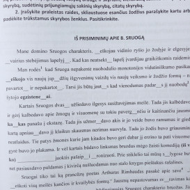 Su defektu. Vytautas Šalavėjus. Rašybos ir skyrybos užduotys 11-12 klasių mokiniams. 2 dalis (su atsakymais)