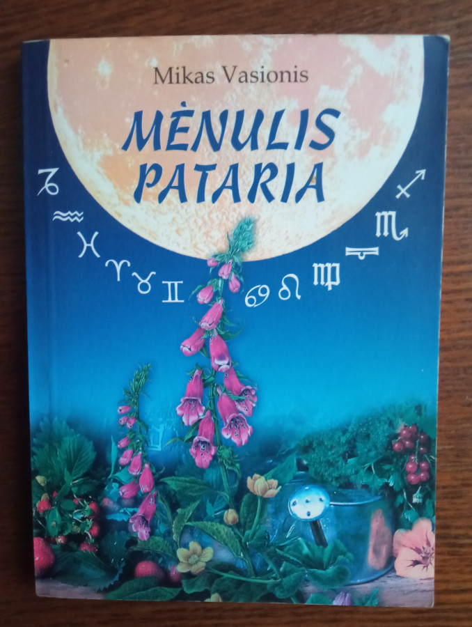 Naudota knyga. Mikas Masionis. Mėnulis pataria