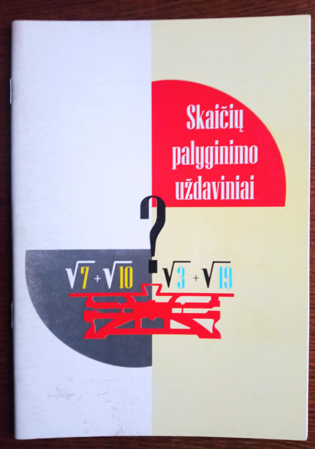 Naudota knyga. Skaičių palyginimo uždaviniai