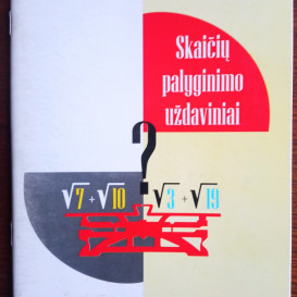 Naudota knyga. Skaičių palyginimo uždaviniai