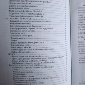 Naudota knyga. Mindaugas Stakvilevičius. Fizika 2001 m. abiturientui