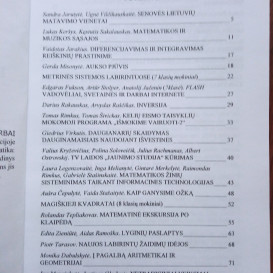 Naudota knyga. Matematikos ir informatikos projektiniai darbai. V dalis