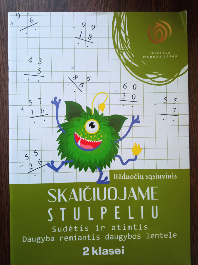 Su defektu. Reda Jaseliūnienė. SKAIČIUOJAME STULPELIU. Sudėtis ir atimtis. Daugyba remiantis daugybos lentele. 2 klasė