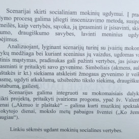 Su defektu. Akmuo ir plaštakė. Ko žemėje daugiau