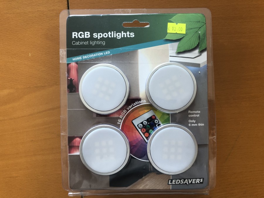 RGB spotlights