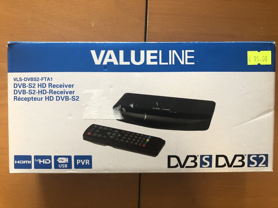 Valueline DVBS2 HD receiver