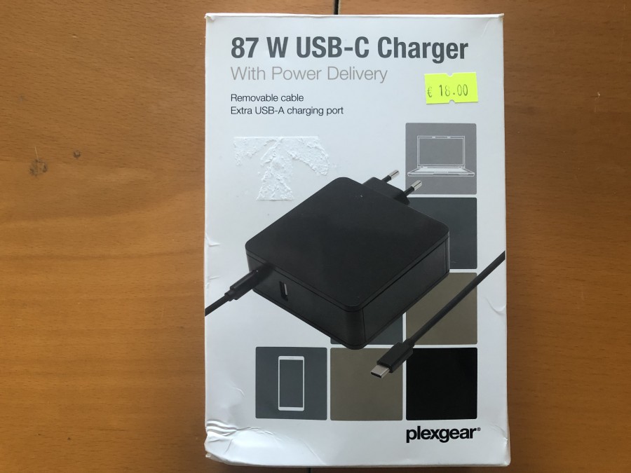 PlexGear USB-C Charger 87 W Charger with power delivery