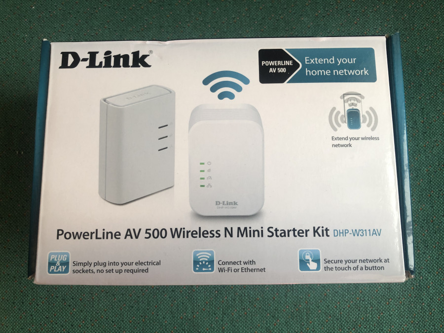 D-link PowerLine AV 500 Mini Starter Kit DHP-w311AV