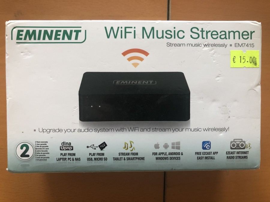 Eminent wifi music streamer em7415