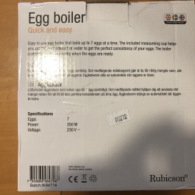 Rubicson egg boiler