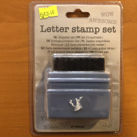 Letter stamp set