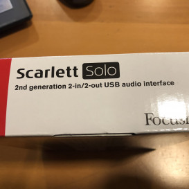 Focusrite Scarlett Solo 2nd Gen