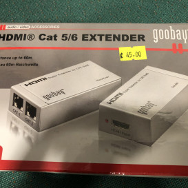 goobay HDMI/CAT 5/6 extenderis