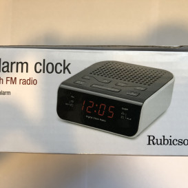 „Rubicson“ žadintuvas su FM radiju