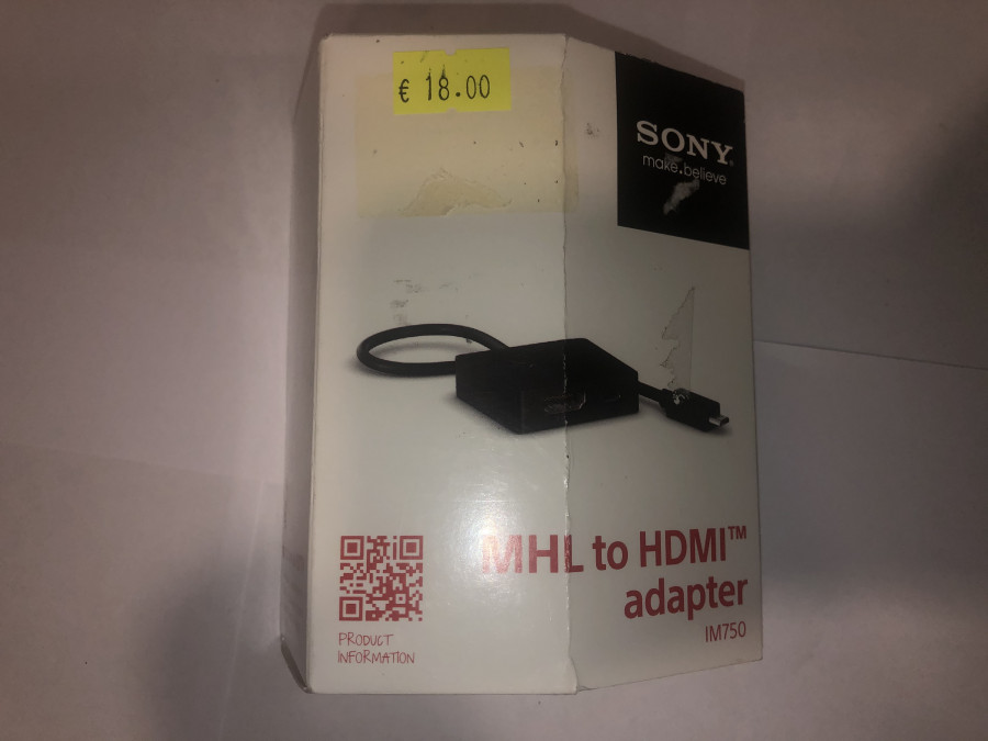 „Sony mhl – hdmi“ adapteris „im750“