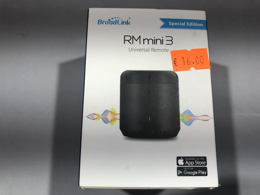 Universalus „BroadLink RM Mini3 Black Bean“ nuotolinio valdymo pultas