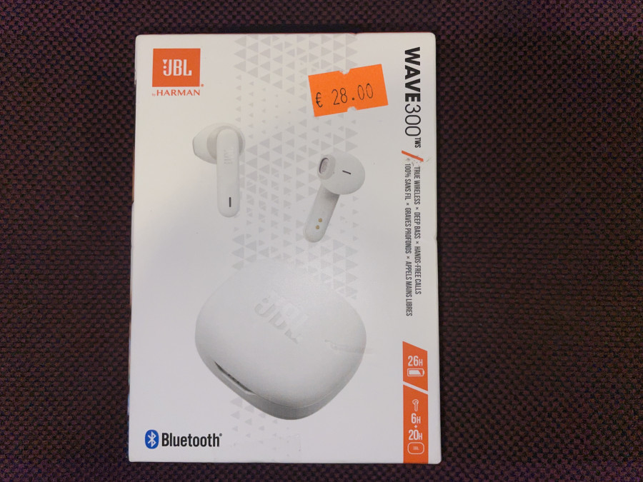 JBL Wave 300 TWS Belaidės ausinės
