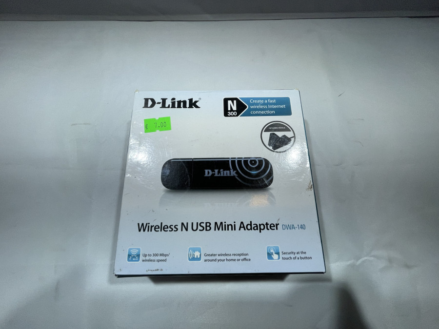 D-link belaidis N mini USB modemas DWA-140