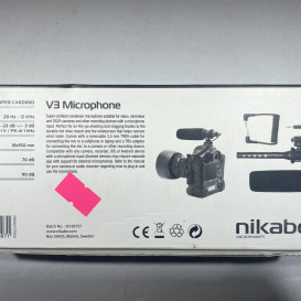 Nikabe V3 mikrofonas fotoaparatui ir mobiliajam telefonui