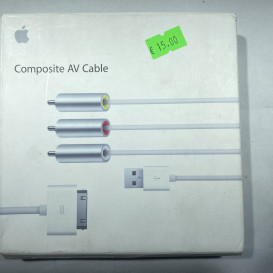 Apple Composite AV kabelis