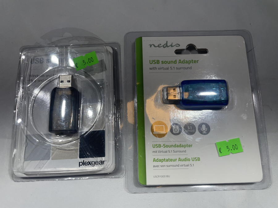 Plexgear/nedis usb garso plokštė