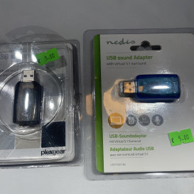 Plexgear/nedis usb garso plokštė