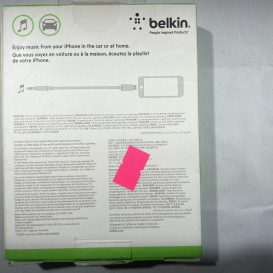 BELKIN Lightning iki 3,5 mm kabelis 0,9 m