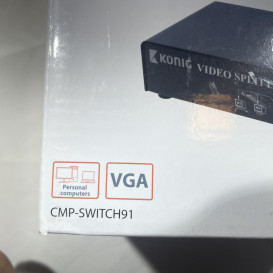 Konig CMP-SWITCH91 2 prievadų VGA skirstytuvas