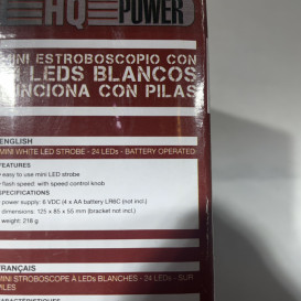HQ-Power mini blykste su 24 led