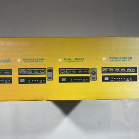 HDMI 2x1 jungiklis su nuotolinio valdymo pulteliu (2 įvestis - 1 išvestis)