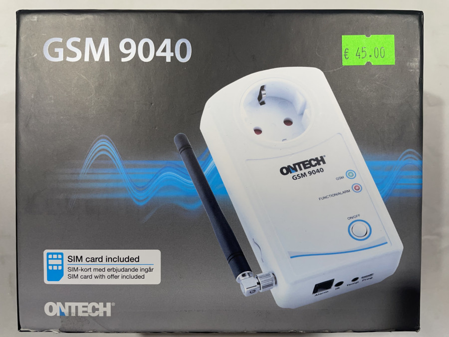 Ontech gsm9040 nuotolinis jungiklis su savo interneto ryšiu