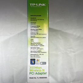 Tp-link 300 Mbps belaidis N PCI adapteris