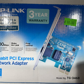 TP-Link, TG-3468 Gigabit PCI Express tinklo adapteris