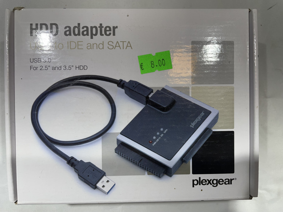 Plexgear USB adapteris 5 Gb/s prie SATA ir IDE