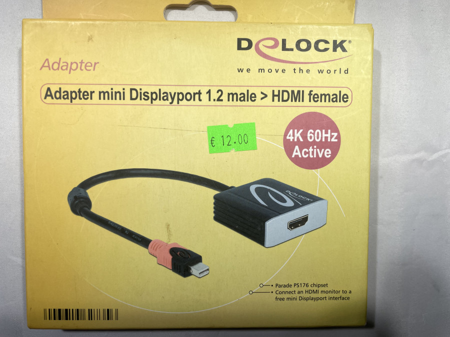 DELOCK Adapteris mini Displayport 1.2 male