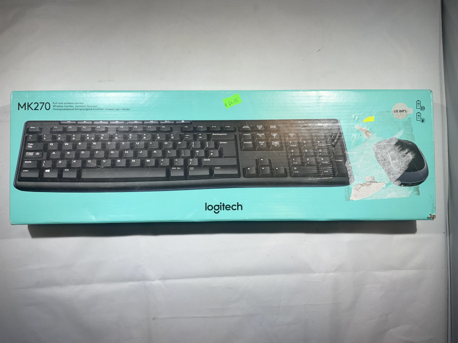 LOGITECH MK270 Belaidė klaviatūra+pelė