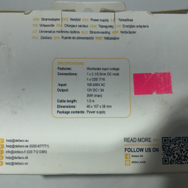 DELTACO maitinimo adapteris