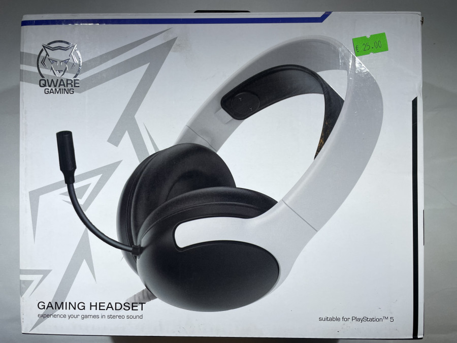 Qware gaming headset suitable for playstatio 5