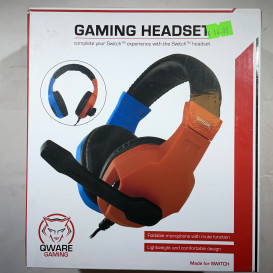 Qware gaming headset made for switch