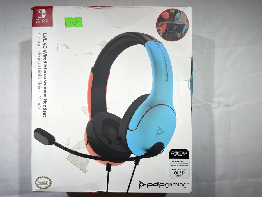 Nintendo switch LVL40 wired stereo gaming headset
