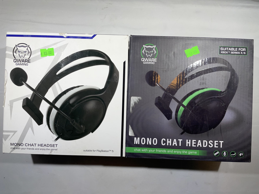 Qware gaming mono chat headset