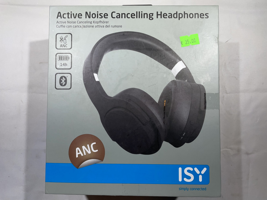 ISY active noise cancelling headphones