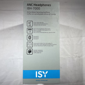 ISY active noise cancelling headphones