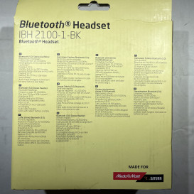 Isy bluetooth headset IBH-2100-1-BK