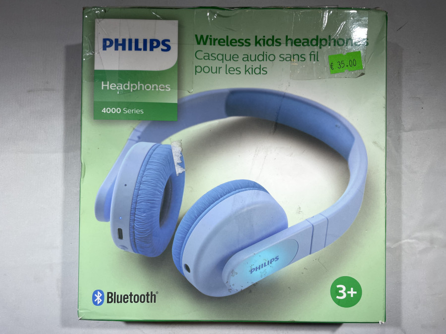Philips TAK4206BL Kids Wireless On-ear Headphones