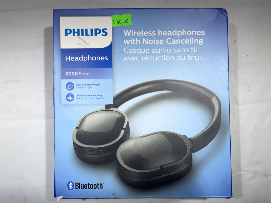 Philips tah6506bk/00 wireless headphones with noise canceling