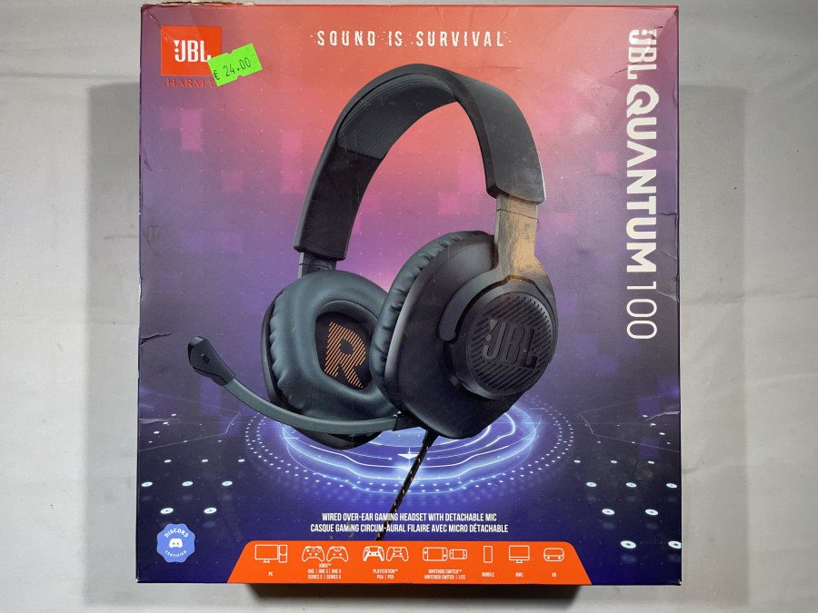 JBL quantum 100 gaming headset