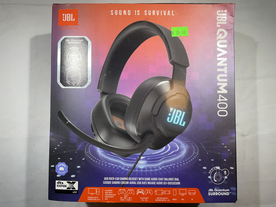 JBL quantum 400 headset