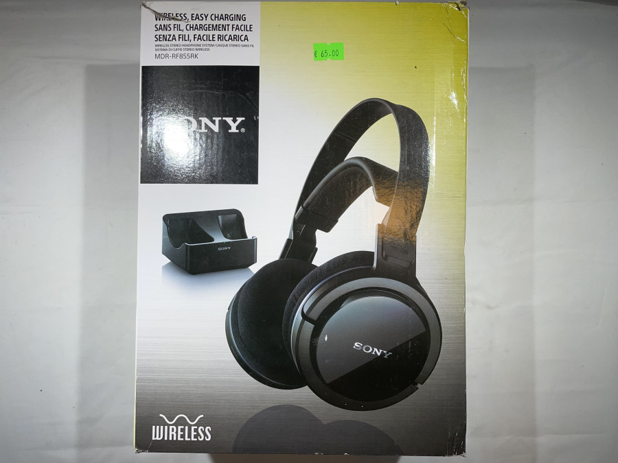 Sony wireless mdr-rf855rk headphone